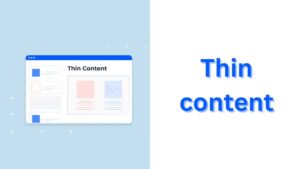 thin content là gì