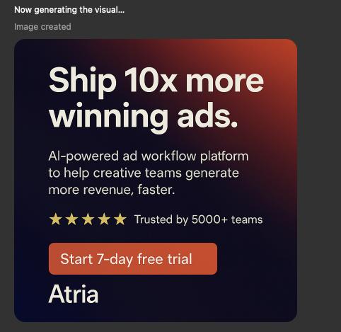 7 Prompt Sáng Tạo AI-Made Ads Của Ray Jang - Founder Atria