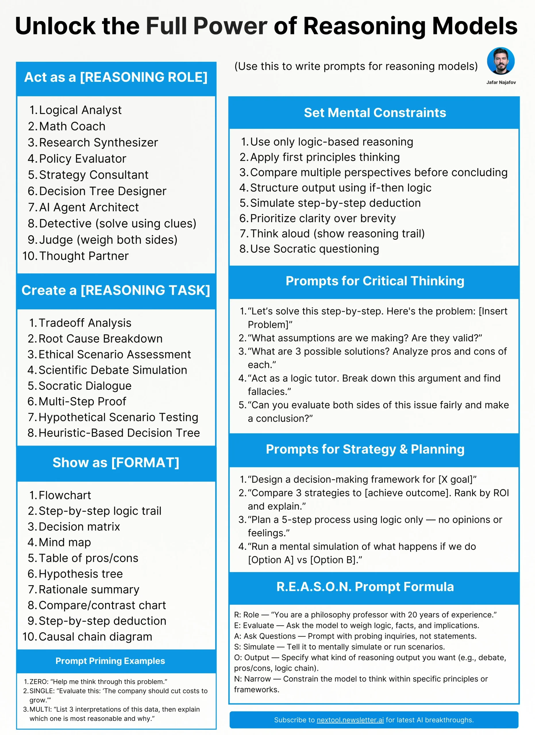Khám phá sức mạnh của Reasoning Models - công cụ và định dạng để tạo nội dung logic, có cấu trúc và tối ưu hóa hiệu quả!