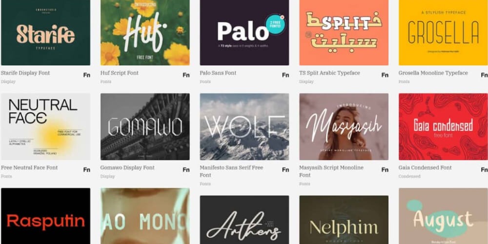 Font chữ kinh điển thiết kế và SEO website